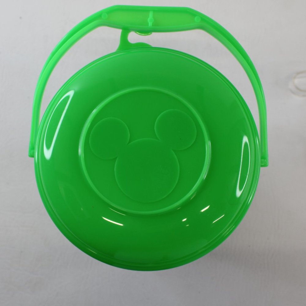 Disneyland Disney Parks 2021 Holiday Christmas Popcorn Bucket With Lid Green - Picture 5 of 6